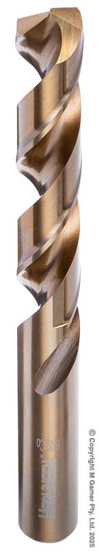 10.5mm Straight Shank Twist Drill - HSS-Co5%